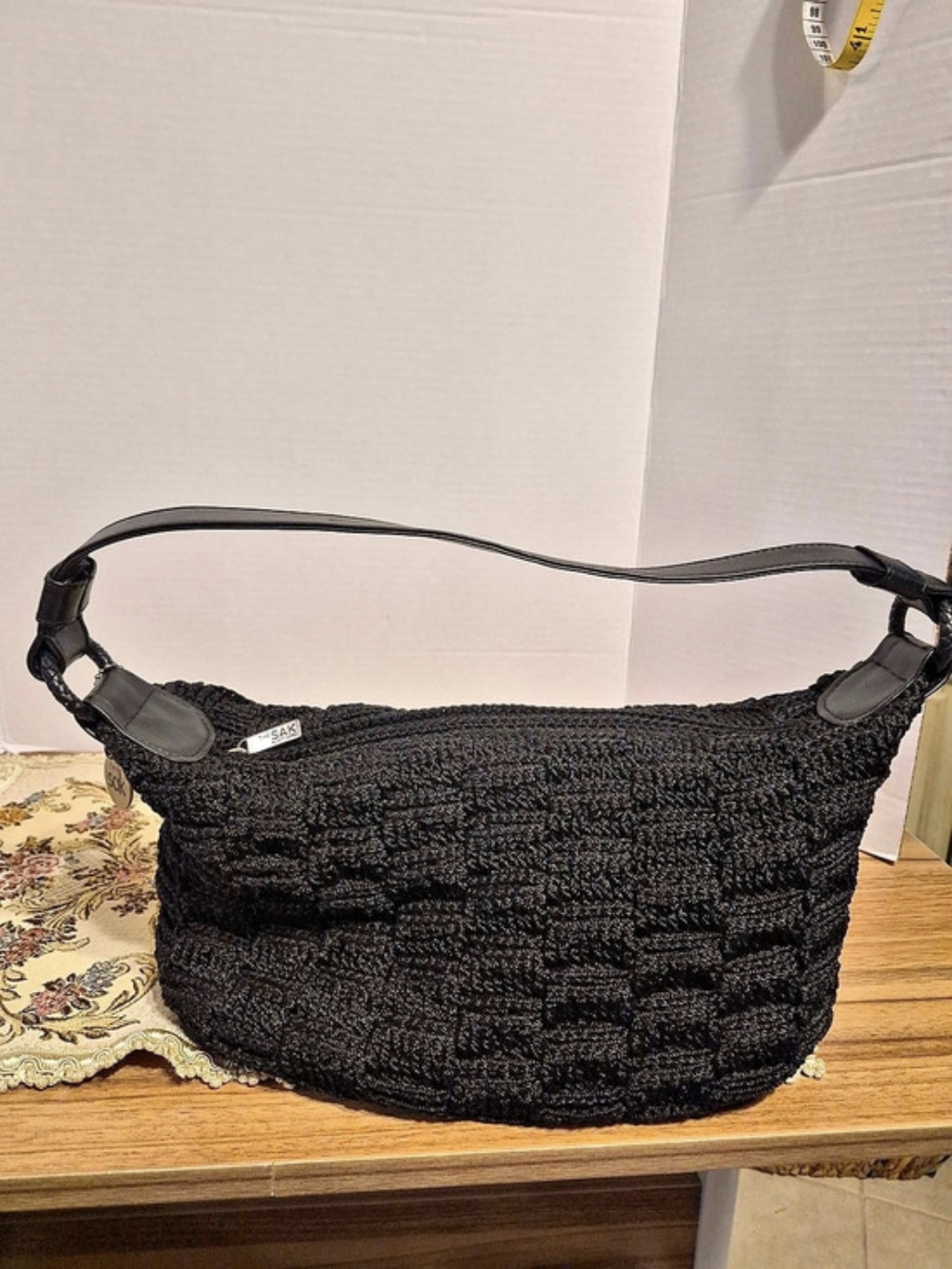 The Sak 120 Hobo Bag Black Shoulder Bag